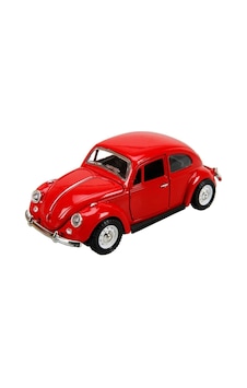 Dekoratif Hediye Kırmızı Çek-Bırak Metal Vosvos Araba Dıe Cast Büyük Boy 12cm Dekoratif Hediye Kırmızı Çek-Bırak Metal Vosvos Araba Dıe Cast Büyük Boy 12cm
