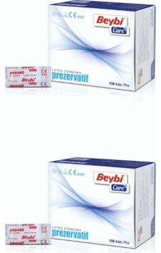 Beybi Care Prezervatif Kondom 100 Adet 2 Paket Beybi Care Prezervatif Kondom 100 Adet 2 Paket