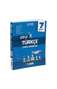 Gizli Yayınları 2025 7. Sınıf Türkçe Usta İşi Soru Bankası + Kavram Haritası Gizli Yayınları 2025 7. Sınıf Türkçe Usta İşi Soru Bankası + Kavram Haritası