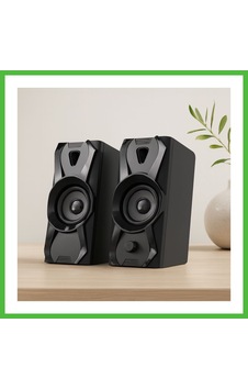 Vaveni 1+1 2.0 Usb Multimedya Hoparlör Seti 5w Arz