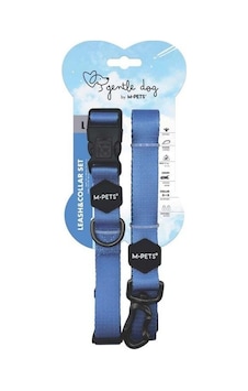 M-pets Gentle Köpek Boyun Tasması Ve Gezdirme Kayışı Seti Mavi L M-pets Gentle Köpek Boyun Tasması Ve Gezdirme Kayışı Seti Mavi L