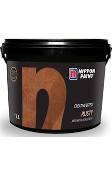 Nippon Rusty Düz Antik Metal Görünümlü Boya 1.25 L 1 KG