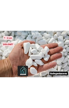 Dolomit Vazo Saksı Süs Dekor Beyaz Taş 2 Kg Dolomit Vazo Saksı Süs Dekor Beyaz Taş 2 Kg