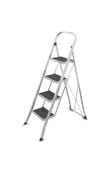 Sgs1134 Slimstep 4 Basamak Ev Tipi Geniş Basamaklı Metal Merdiven 150 Kg Taşıma Kapasiteli Sgs1134 Slimstep 4 Basamak Ev Tipi Geniş Basamaklı Metal Merdiven 150 Kg Taşıma Kapasiteli