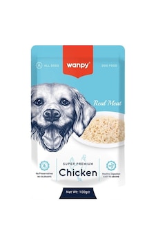 Wanpy Pouch Tavuklu Yaş Köpek Maması 100 Gr Wanpy Pouch Tavuklu Yaş Köpek Maması 100 Gr