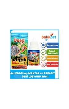 Acrifish Drop Akvaryum Balık Parazit Deri Losyonu 30 ML Acrifish Drop Akvaryum Balık Parazit Deri Losyonu 30 ML