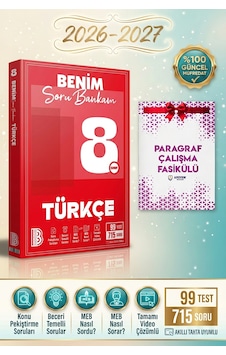 Benim Hocam 8. Sınıf Türkçe Soru Bankası Benim Hocam Benim Hocam 8. Sınıf Türkçe Soru Bankası Benim Hocam
