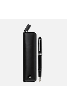 130452 Mont Blanc Set With The Meisterstück Classique Platinum-coated Dolma Kalem Ve Montblanc 1 Kalem Kutusu Çok Renkli