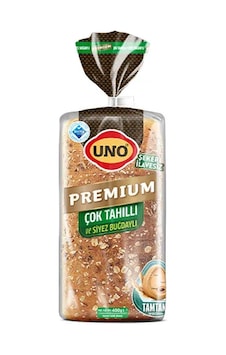 5 Adet Uno Premium Çok Tahıllı Ekmek 400 G 5 Adet Uno Premium Çok Tahıllı Ekmek 400 G