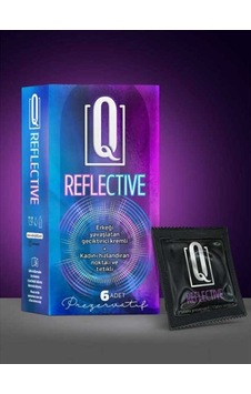 Q Reflective 6'lı Prezervatif - C-5130