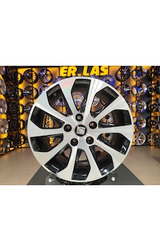 4 Adet Seat 6.5 16 5 112 Et46 57.1 Black Mack Jant Revize Edilmiş Takım 4 Adet Seat 6.5 16 5 112 Et46 57.1 Black Mack Jant Revize Edilmiş Takım
