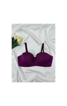Liza Ç2320 - Duz Renk Mıkro Lotus Sutyen Mor Liza Ç2320 - Duz Renk Mıkro Lotus Sutyen Mor