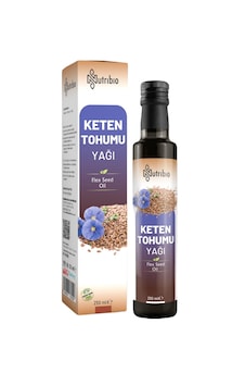 Nutribio Keten Tohumu Yağı Soğuk Sıkım 250ml 250 ML Nutribio Keten Tohumu Yağı Soğuk Sıkım 250ml 250 ML