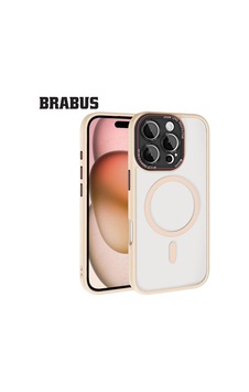 İphone 16 Pro Uyumlu Anti-shock Magsafe Kamera Lens Korumalı Buzlu Kenar Yumuşak Sonic Silikon Kılıf Desert İphone 16 Pro Uyumlu Anti-shock Magsafe Kamera Lens Korumalı Buzlu Kenar Yumuşak Sonic Silikon Kılıf Desert