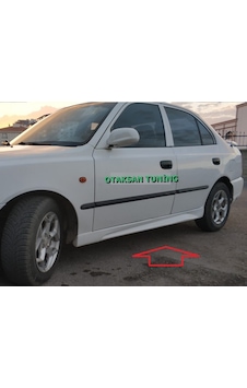 Hyundai Accent Admire Yan Marşpiyel Takımı - Plastik
