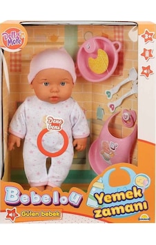 030021 Nessiworld Yemek Zamanı Sesli Bebek Seti 35 Cm / +3 Yaş 030021 Nessiworld Yemek Zamanı Sesli Bebek Seti 35 Cm / +3 Yaş