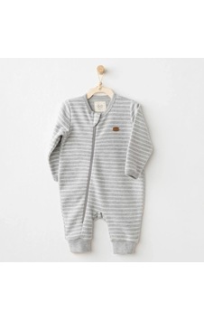 Andywawa Romper Casual Bebek Tulum Ac26215 Gri Andywawa Romper Casual Bebek Tulum Ac26215 Gri