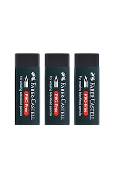 Pvc Free No:20 Büyük Boy Siyah Silgi 3 Adet Pvc Free No:20 Büyük Boy Siyah Silgi 3 Adet