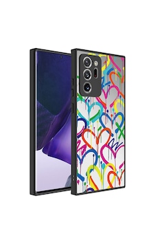 Galaxy Note 20 Ultra Uyumlu Aynalı Desenli Kamera Korumalı Parlak Zore Mirror Kılıf-kalp Kalp Galaxy Note 20 Ultra Uyumlu Aynalı Desenli Kamera Korumalı Parlak Zore Mirror Kılıf-kalp Kalp