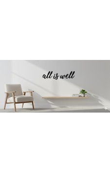 All İs Well Duvar Yazısı Karışık Renkli All İs Well Duvar Yazısı Karışık Renkli