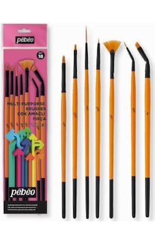 Pebeo 7'li Fırça Tezhip Miyatür Seti Set - 18 Pebeo 7'li Fırça Tezhip Miyatür Seti Set - 18
