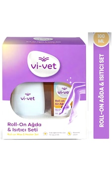 Vi-vet Elektrikli Kartuş Isıtıcılı Roll-on Sir Ağda Makinesi Seti Vi-vet Elektrikli Kartuş Isıtıcılı Roll-on Sir Ağda Makinesi Seti