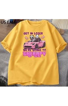 Flood Of Style Kaybeden Olsun Biz Gidiyor Terapi Rakun Komik T Shirt Trendy Y2k Zihinsel Sağlık T Shirt Erke Sarı Flood Of Style Kaybeden Olsun Biz Gidiyor Terapi Rakun Komik T Shirt Trendy Y2k Zihinsel Sağlık T Shirt Erke Sarı