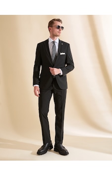 Pierre Cardin Erkek Siyah Takım Elbise 50325155-vr046