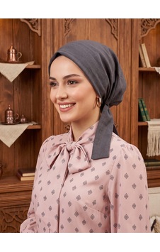 Raşelkori Tesettür Eşarpbone Gri