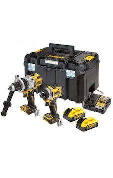 Dewalt DCK2200H2T 18V XR 5.0AH Powerstack Kömürsüz Akülü Matkap + Darbeli Vidalama Seti İkili Kit Dewalt DCK2200H2T 18V XR 5.0AH Powerstack Kömürsüz Akülü Matkap + Darbeli Vidalama Seti İkili Kit