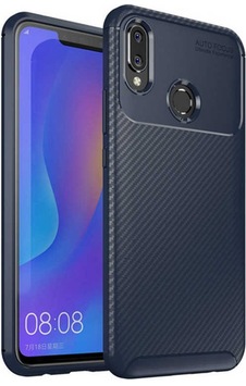 Huawei Honor Play Kılıf Zore Negro Silikon Kapak Kahverengi Huawei Honor Play Kılıf Zore Negro Silikon Kapak Kahverengi