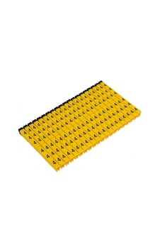 Onka Kcg01- 4 1150015 ,sarı/4-numara 400-adet 0.50mm²..1mm² Kablo Numaratör Onka Kcg01- 4 1150015 ,sarı/4-numara 400-adet 0.50mm²..1mm² Kablo Numaratör