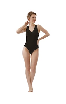 Layza Form Geniş Askılı Boy Body Korse 17600 Siyah