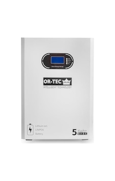 Or-tec Solar Truva Serisi 5kwh 51.2v 100ah Duvar Tipi Lifepo4 Batarya Or-tec Solar Truva Serisi 5kwh 51.2v 100ah Duvar Tipi Lifepo4 Batarya