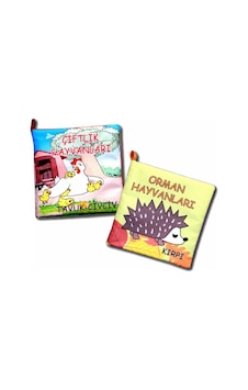 2 Kitap Çiftlik Hayvanlar Ve Orman Hayvanları Kumaş Sessiz Kitap T058 T055 - Bez Kitap , Eğitici Oyuncak , Yumuşak Ve Hışırtılı 2 Kitap Çiftlik Hayvanlar Ve Orman Hayvanları Kumaş Sessiz Kitap T058 T055 - Bez Kitap , Eğitici Oyuncak , Yumuşak Ve Hışırtılı
