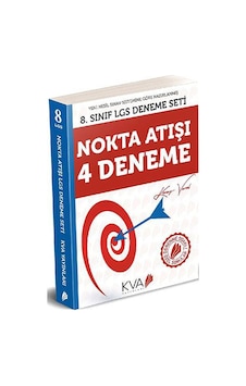 8. Sınıf Liseye Giriş Sınavı Nokta Atışı 4'lü Deneme Seti - KVA Yayınları 8. Sınıf Liseye Giriş Sınavı Nokta Atışı 4'lü Deneme Seti - KVA Yayınları