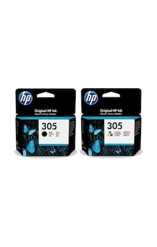 Hp 305 Renklı 3Ym60Ae Ve 305 Sıyah 3Ym61Ae  Kartus Setı