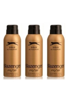 Slazenger Gold Active Sport Erkek Deodorant Spray 150 Ml 3 Adet