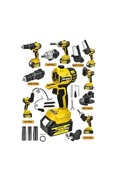 Dragro Alman DRG-SPR6 Taşlama + Somun Sıkma + Tilki Kuyruğu + Dal Budama + Akülü Vidalama + Hava Pompası 6'lı Set Dragro Alman DRG-SPR6 Taşlama + Somun Sıkma + Tilki Kuyruğu + Dal Budama + Akülü Vidalama + Hava Pompası 6'lı Set