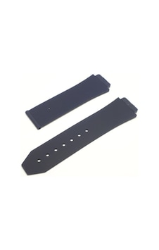 Hublot Uyumlu Slikon Saat Kordonu Kayışı|Kilit22Mm - Lacivert