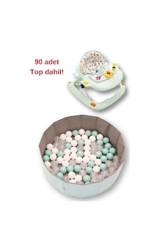 Yürüteç / Top Havuzu / 90 Adet Top Dahil / Katlanır Aktivite Alanı Yürüteç / Top Havuzu / 90 Adet Top Dahil / Katlanır Aktivite Alanı
