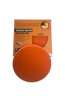 Premium Quality Convex Velcro 155mm Cırtlı Turuncu Polisaj Süngeri Premium Quality Convex Velcro 155mm Cırtlı Turuncu Polisaj Süngeri