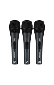 3-pack E 835-s / Dinamik Kablolu Mikrofon 3'lü 3-pack E 835-s / Dinamik Kablolu Mikrofon 3'lü