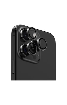 Apple Uyumlu iPhone 16 Pro Max Parlama Önleyici Benks Glass Warrior Metal Kamera Lens Koruyucu Titanyum-gri Apple Uyumlu iPhone 16 Pro Max Parlama Önleyici Benks Glass Warrior Metal Kamera Lens Koruyucu Titanyum-gri