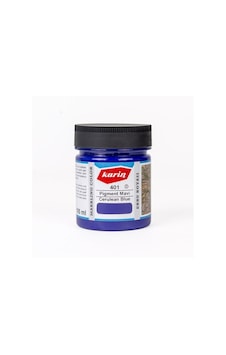 Karin Ezilmiş Ebru Boyası 105Ml 401 Pigment Mavi Karin Ezilmiş Ebru Boyası 105Ml 401 Pigment Mavi