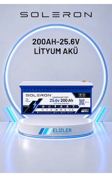 Soleron 200ah-25.6v Lityum Akü Soleron 200ah-25.6v Lityum Akü