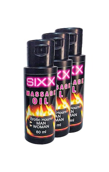 Sixx 3 Adet Massàge Oìl / 3 Adet Kadın Erkek Masaj Yağı Er0tıc 60 Ml Sixx 3 Adet Massàge Oìl / 3 Adet Kadın Erkek Masaj Yağı Er0tıc 60 Ml