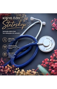 Kişiye Özel Stetoskop Mavi Kişiye Özel Stetoskop Mavi