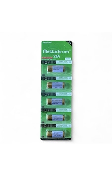 Mettzchrom 23a 12v Alkalin Pil Garaj Bariyer Kepenk Oyuncak Alarm Kumandası Kapı Zili Pili 5 Adet Mettzchrom 23a 12v Alkalin Pil Garaj Bariyer Kepenk Oyuncak Alarm Kumandası Kapı Zili Pili 5 Adet