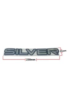 Arka Bagaj Etiket Çıkartması Sılver Yazı 230x35mm Ford Connect Arka Bagaj Etiket Çıkartması Sılver Yazı 230x35mm Ford Connect